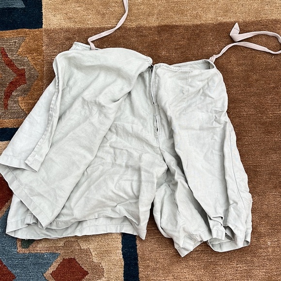 Eddie Bauer vintage linen skort - Picture 3 of 5